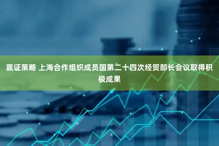 赢证策略 上海合作组织成员国第二十四次经贸部长会议取得积极成果